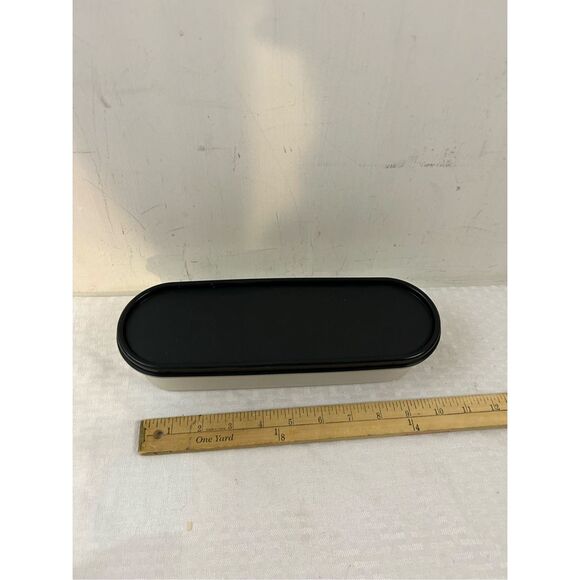 Tupperware super oval modular mate #3 black lid 2399A-3 - Picture 3 of 4